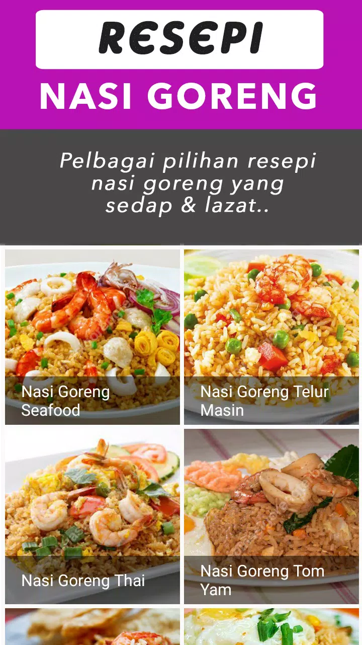 Resepi Nasi Goreng Sedap Para Android Apk Baixar