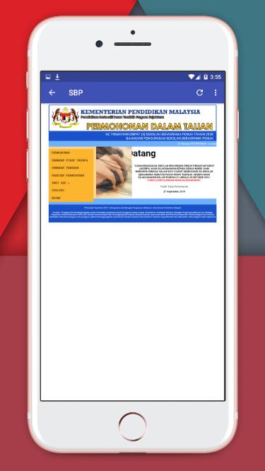 Surat Hebahan Permohonan Sbp T1 Dan T4 2020