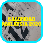 Kalendar Malaysia 2020 icône