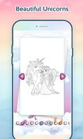 Unicorn Coloring Book تصوير الشاشة 3