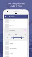 Add Audio to Video & Trim ภาพหน้าจอ 3