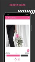 Flip, Rotate & Trim video اسکرین شاٹ 3