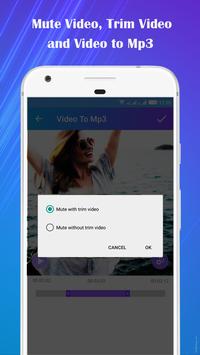 Video to Mp3 : Mute Video /Trim Video/Cut Video 截图 5