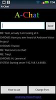 A-Chat. Androme-Vision Project syot layar 3