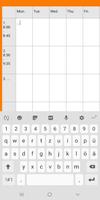 TimetableNotes 截图 1