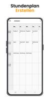 TimetableNotes–Tabellennotiz Plakat