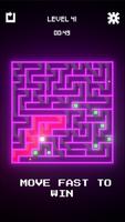 Glowing Maze - Maze Game captura de pantalla 1