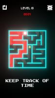 Glowing Maze - Maze Game captura de pantalla 2