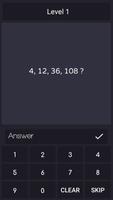 Poster Brain Math Puzzle Games, Riddl