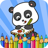 Buku Mewarnai Panda Lucu 2019 