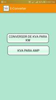 Conversor de energia elétrica, conversor HP-kW imagem de tela 2