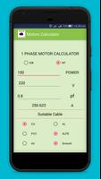 Electrical Motors Calculator syot layar 3