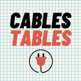 Tablas de cable, dato de cable icono