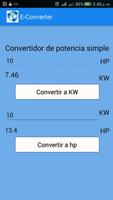 Español,convertidor eléctrico, cálculos eléctricos captura de pantalla 1