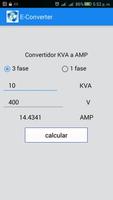 Español,convertidor eléctrico, cálculos eléctricos captura de pantalla 2