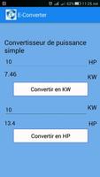 Convertisseur électrique, soutient le français capture d'écran 2