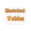 Electrical Tables, EX, IP and more