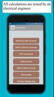 Fast Electrical calculator الملصق