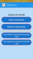 Calculadora de queda de tensão elétrica imagem de tela 1