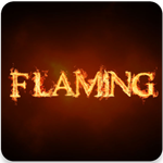 Flaming Text icon