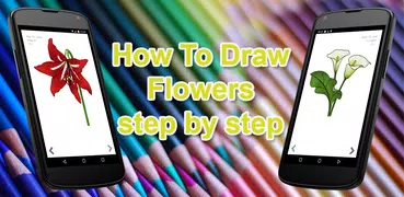 How To Draw Flowers: Drawing Step by Step