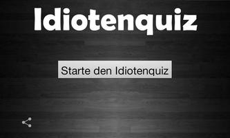 Idioten Quiz poster