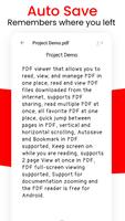 PDF Reader capture d'écran 3