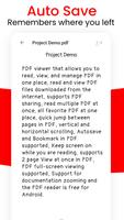 PDF Reader captura de pantalla 3
