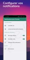 Notifications pour Pronote تصوير الشاشة 1