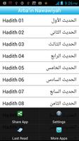 Arbain Nawawiyah Arabic + Eng Screenshot 1