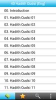 40 Hadith Qudsi screenshot 1
