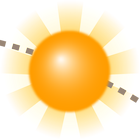 Position Soleil Démo Sunrise icône