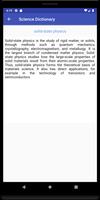 Science Dictionary screenshot 2