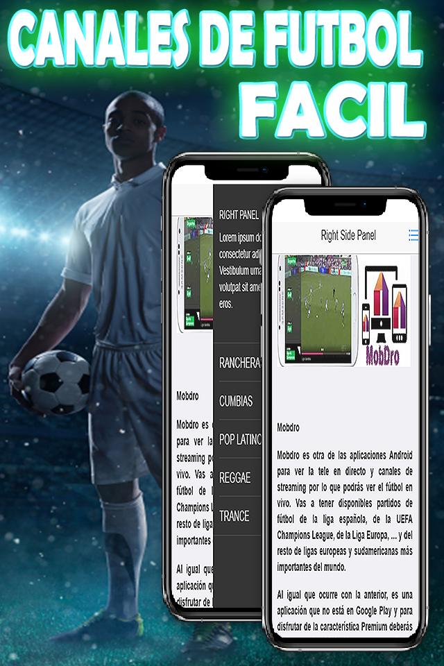 Futbol en Vivo TV Gratis Champions en Español Guia para Android - APK Baixar