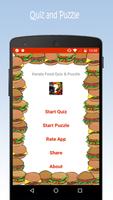 Kerala Food Quiz & Puzzle 海报