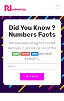 Did You Know ? NumbersFacts โปสเตอร์