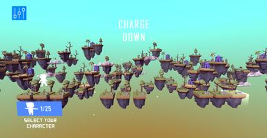 Charge Down - Jumping & Running | Platformer Game پوسٹر