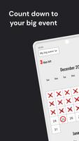 Countdown - Calendar Tracker Affiche