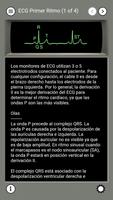 Tutor de ECG y ACLS captura de pantalla 1
