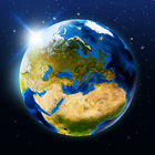 ikon Peta Satelit - Bumi 3D