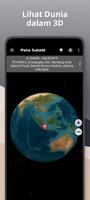 Peta Satelit - Bumi 3D poster