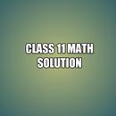 Class 11 math solution APK
