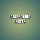 Class 11 Bio notes icône
