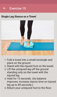 Ankle Sprain Exercises imagem de tela 2