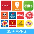 All In One food delivery apps - Swiggy Zomato simgesi