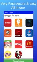 All In One food delivery apps - Swiggy Zomato capture d'écran 3