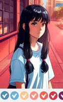 Anime Manga Color por Números captura de pantalla 2