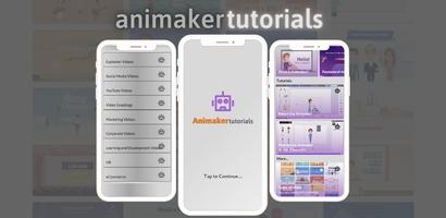 Animaker Editor App Tutorials โปสเตอร์