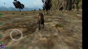 Wild Wolf Simulator captura de pantalla 2