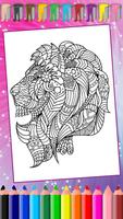 Coloriage d'animaux por adulte capture d'écran 1